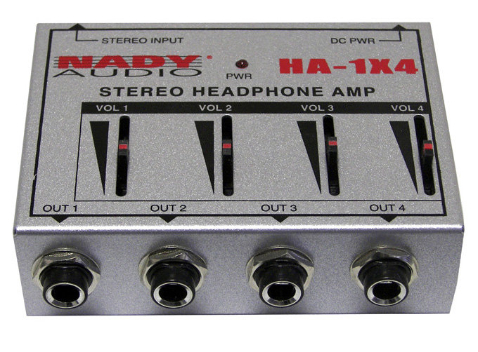 NADY HA1X4 Усилитель для 4-х пар наушников