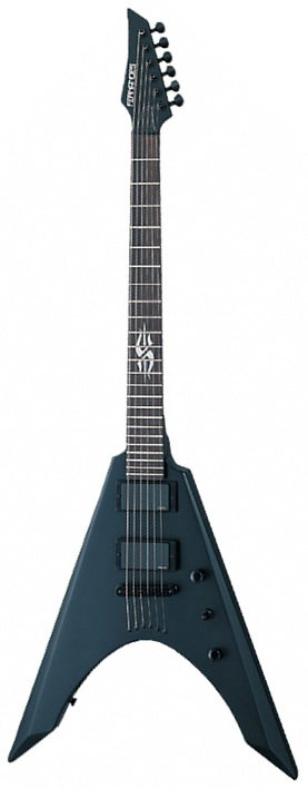 FERNANDES V-RATTLE SNAKE BLK Электрогитара 