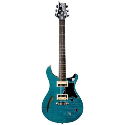 PRS SE Custom Semi-Hollow  Blue Matteo Электрогитара