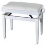 GEWA FX Piano Bench De Luxe White High Gloss White Seat Банкетка