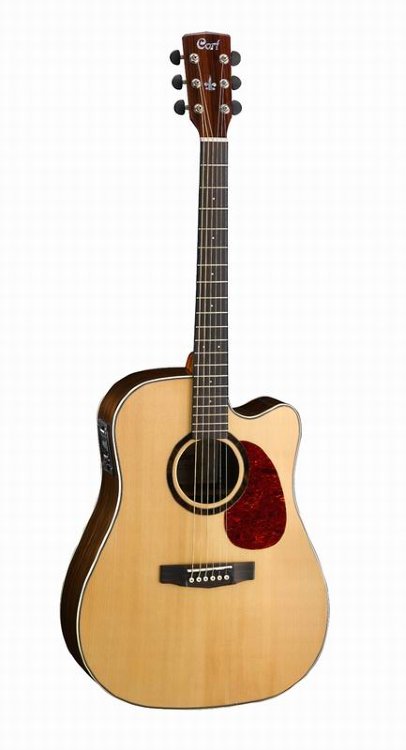 CORT MR710F-SE NAT Акустическая гитара, Natural Glossy (Натуральный глянцевый)