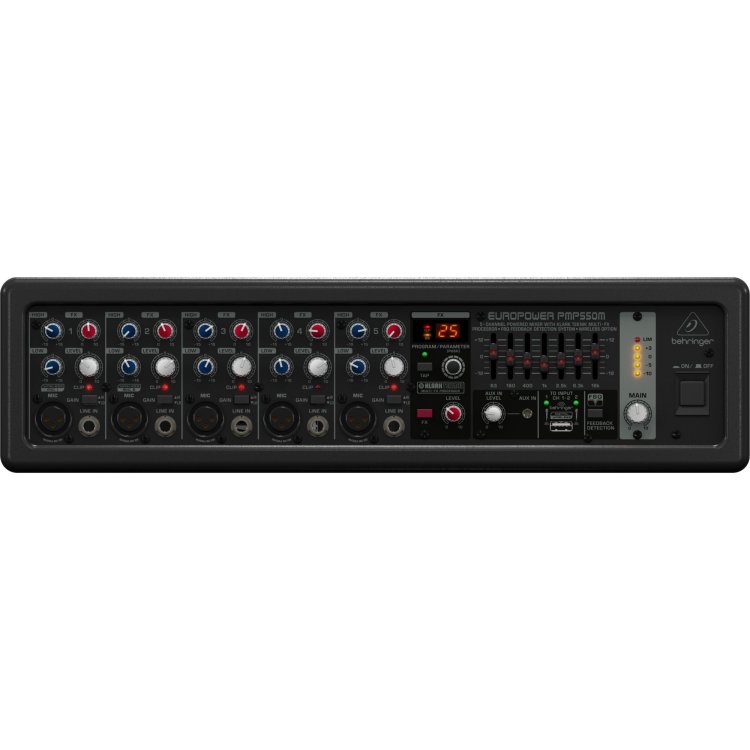 BEHRINGER PMP550M EUROPOWER Активный микшерный пульт