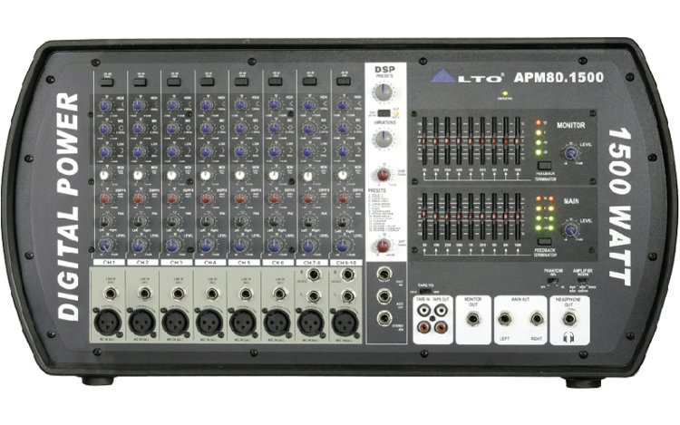 ALTO APM80.1500 Активный микшерный пульт