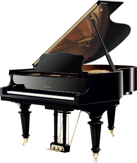 FALCONE GF-87LD EBP Рояль 187см., цвет чёрный полированный
