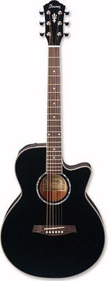 IBANEZ AEG10E BLACK Электроакустическая гитара