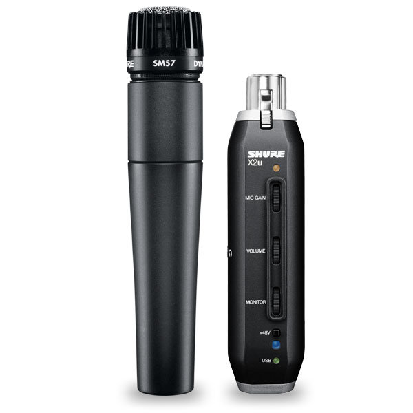 SHURE SM57-X2U Микрофон инструментальный динамический