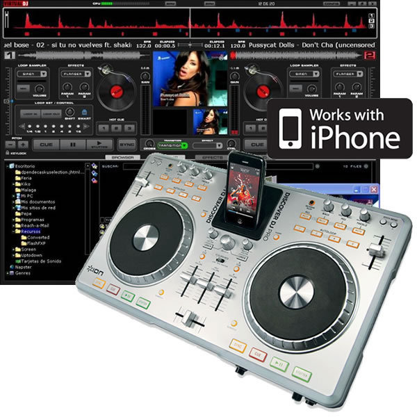 ION AUDIO DISCOVER DJ PRO, DJ-контроллер