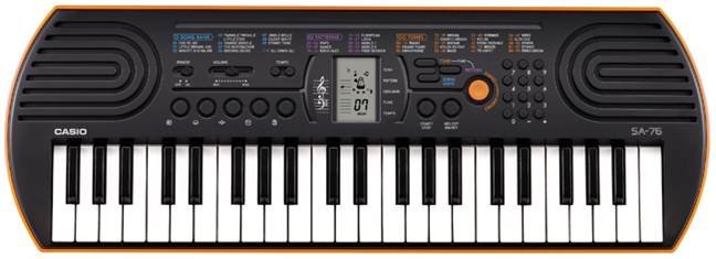 CASIO SA-76 Синтезатор детский