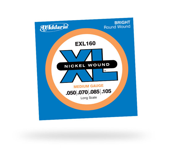 D`ADDARIO EXL160 Комплект струн для 4-струнной бас-гитары