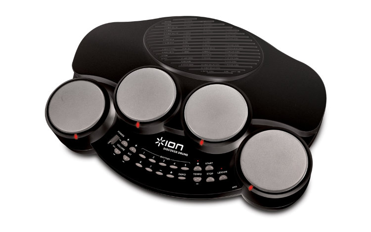 ION AUDIO DISCOVER DRUMS, настольная барабанная установка