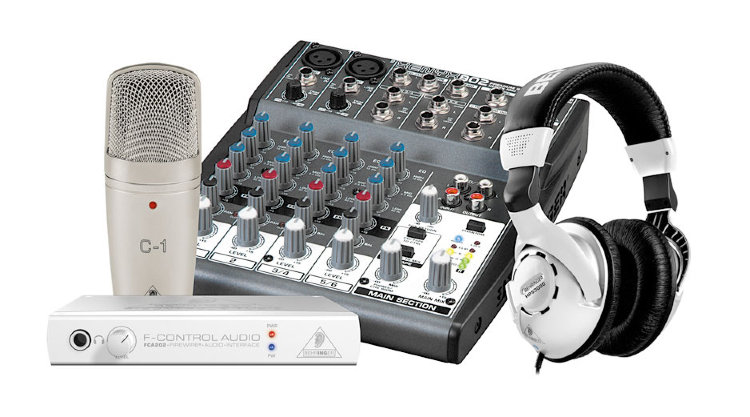 BEHRINGER PODCASTUDIO FIREWIRE Комплект для подкастов