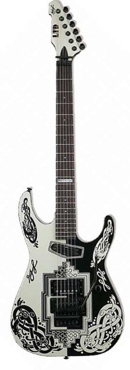 LTD GL SERPENT-600 George Lynch, эл.гитара, ясень, привинченный гриф 25,5", SD TB-12/ESP LS-100, Floyd Rose original, 22 лада