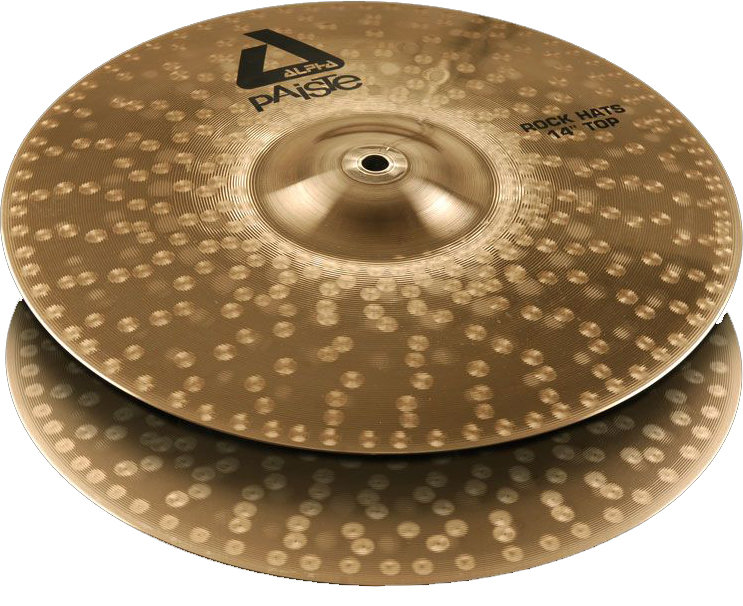 PAISTE 14" Rock Hats Alpha Тарелка 