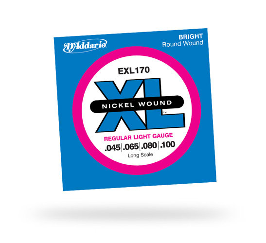 D`ADDARIO EXL170 Комплект струн для 4-струнной бас-гитары