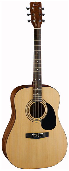 CORT AD810 NAT W/BAG Акустическая гитара 