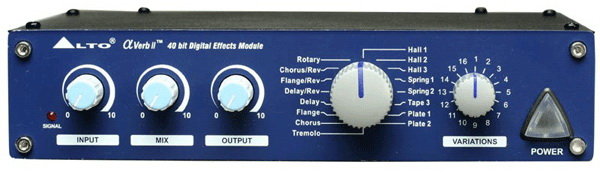 ALTO Alpha VERB II Процессор эффектов