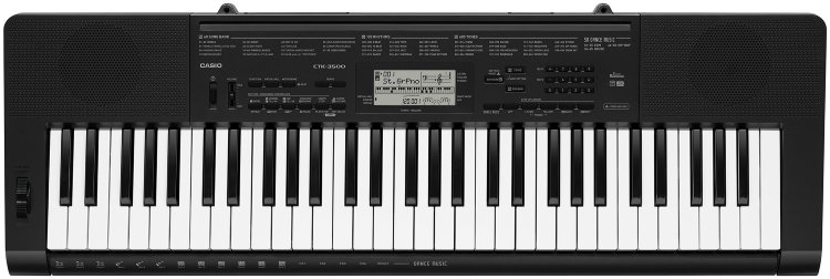 Синтезатор CTK-3500, 61 клавиша