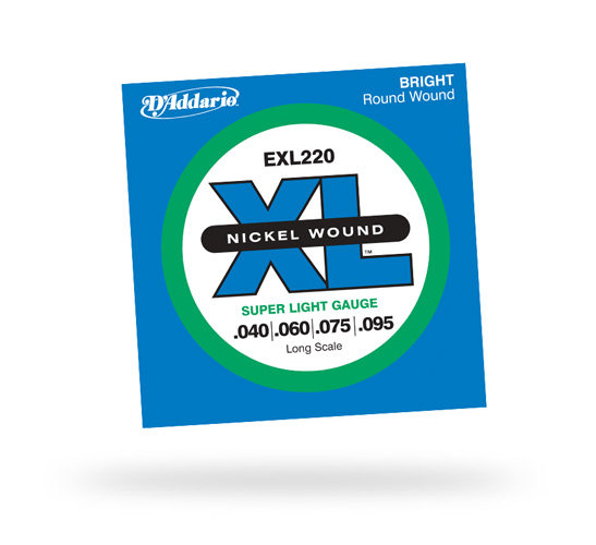 D`ADDARIO EXL220 Комплект струн для 4-струнной бас-гитары
