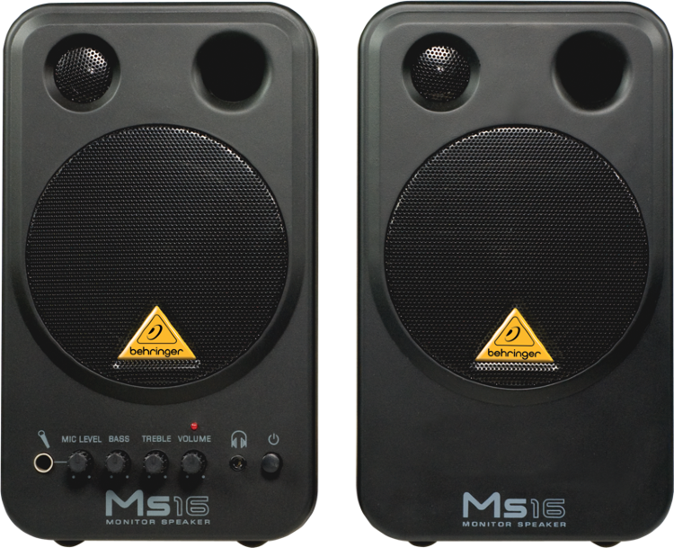 BEHRINGER MS16 Студийный монитор (пара)