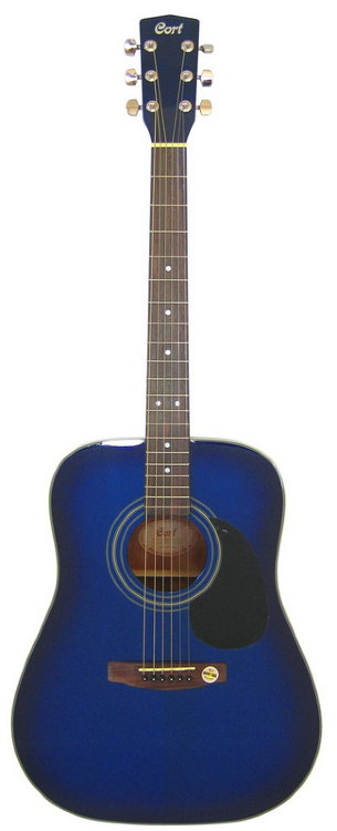 CORT AD870 BLB Акустическая гитара, Blueburst (синий санберст)