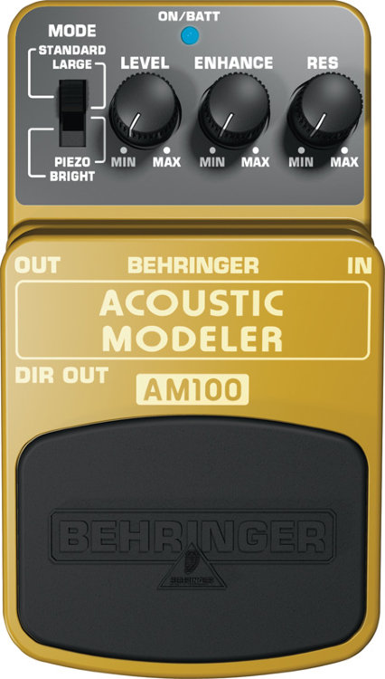 BEHRINGER AM100 Acoustic modeler Педаль эффектов