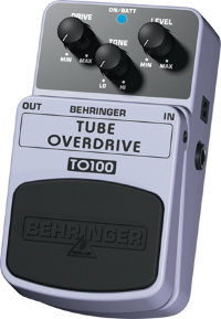 BEHRINGER TO100 Tube overdrive Педаль эффектов 