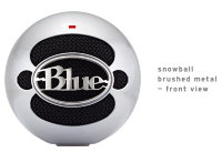 BLUE Snowball brushed aluminium Микрофон