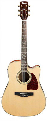 IBANEZ AW140QMECE NATURAL Электроакустическая гитара