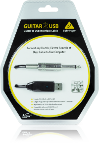 Behringer GUITAR2USB АУДИОИНТЕРФЕЙС