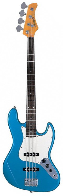 FERNANDES RJB380 VMB/R Бас-гитара, JB-Shape, 21 лад, J/J