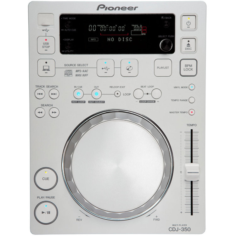 Pioneer CDJ350-W CD проигрыватель