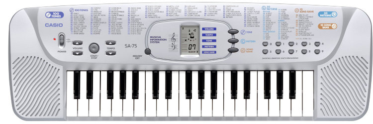 CASIO SA-75 Синтезатор