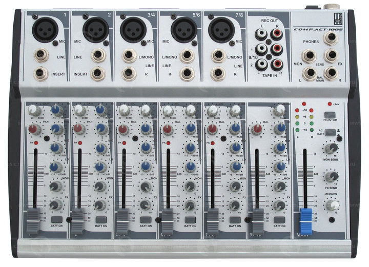 EUROSOUND COMPACT-1005 Микшерный пульт