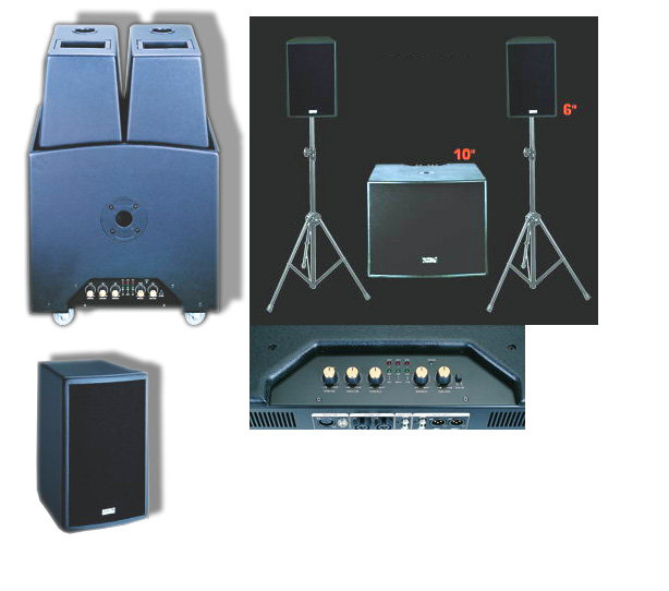SOUNDKING SO610A Акустический комплект (сабвуфер и 2 сателлита на стойках)