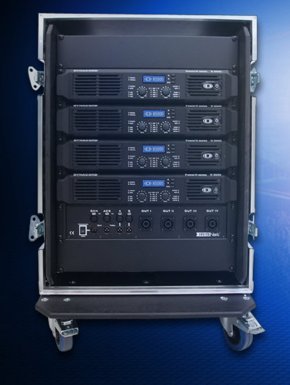 DYNACORD CSR-H44, системный рэк для Cobra-4-PH, 230 В, состоит из:1 x Рековая стойка R-14, 4 x H 5000, 4 x RCM 26, 1 x ICP 88, 1 x AC-232, 6 x MXX 1 XLR-Cable