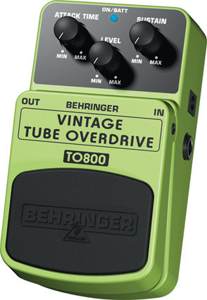 BEHRINGER TO800 Vintage tube overdrive Педаль эффектов