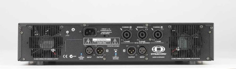 DYNACORD LX 1600, усилитель мощности, Class-H, 2 x 800 Вт, 2U