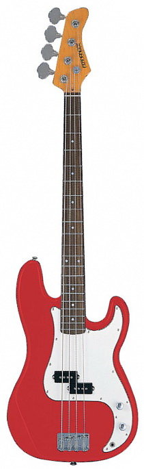 FERNANDES RPB360 RED/R Бас-гитара, PB-Shape, 21 лад,1хP