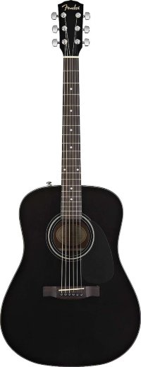 FENDER CD-60 DREADNOUGHT BLACK Акустическая гитара