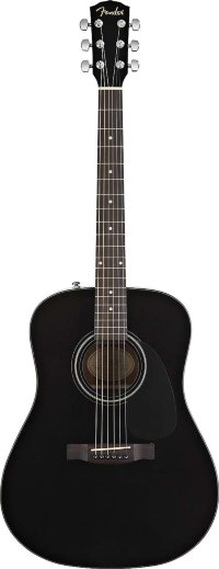FENDER CD-60 DREADNOUGHT BLACK Акустическая гитара