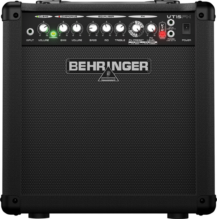 BEHRINGER VIRTUBE VT15FX Комбо для электрогитары