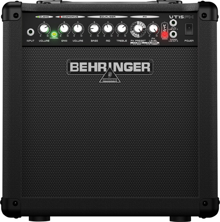 BEHRINGER VIRTUBE VT15FX Комбо для электрогитары