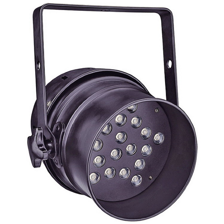 INVOLIGHT LED SPOT70 led прожектор par56, 18x1 вт - цвета:(owb)оранж, бел, син, 5 dmx ch