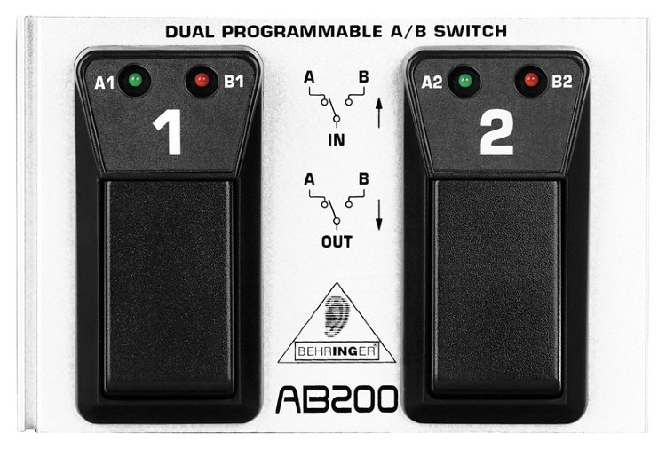 BEHRINGER AB200 Dual a/b switch Футсвитч
