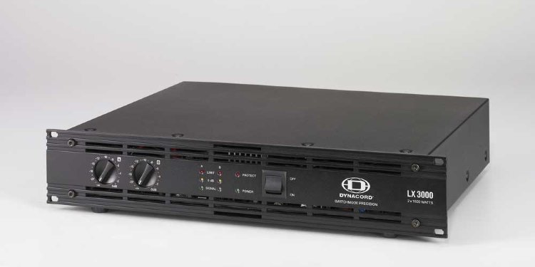 DYNACORD LX 3000, усилитель мощности, Class-H, 2 x 1500 Вт, 2U