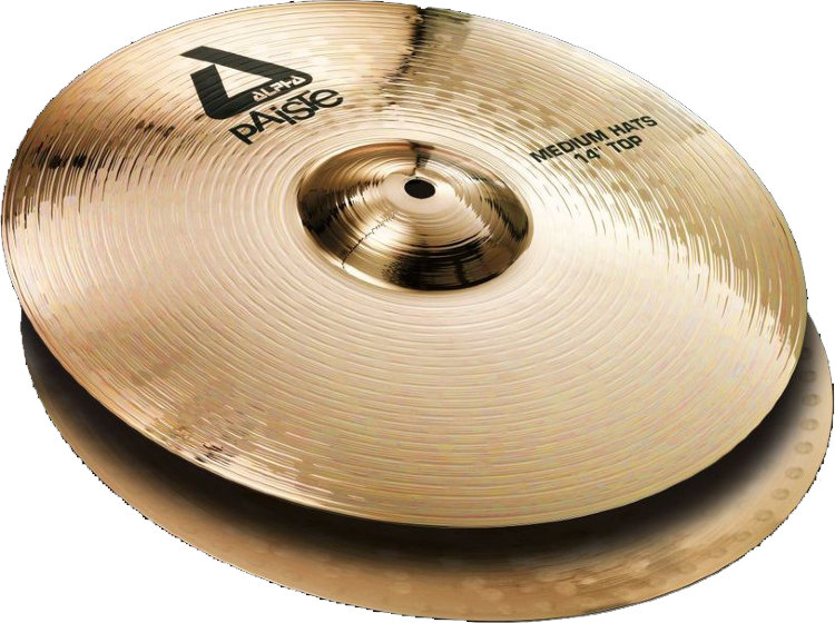 PAISTE 14" Alpha B Medium Hats Тарелка