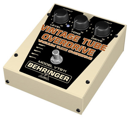 BEHRINGER VT911 Vintage tube overdrive Педаль эффектов