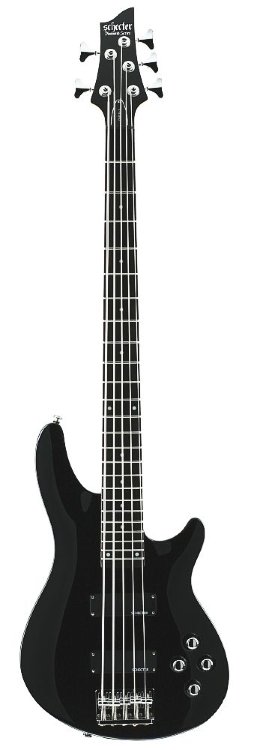 SCHECTER OMEN-5 BLK Бас-гитара