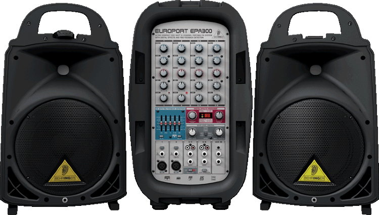 BEHRINGER EUROPORT EPA300 Звукоусилительный комплект