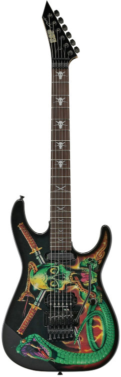 ESP SKULLS & SNAKES Sculls & Snakes Graphic Электрогитара